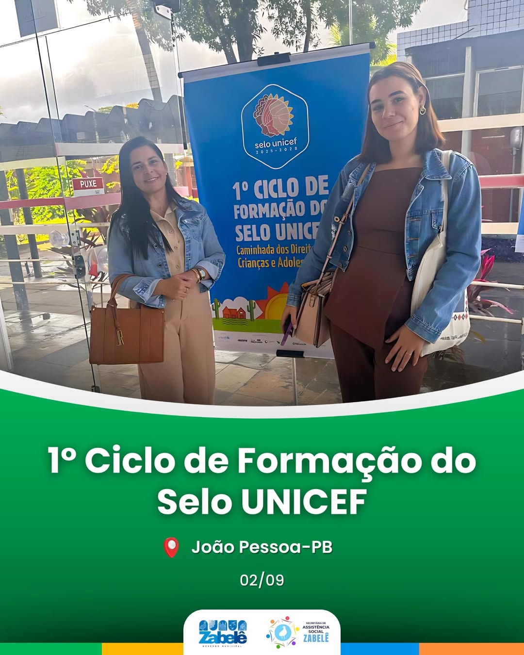 1° Ciclo de Formação do Selo UNICEF
