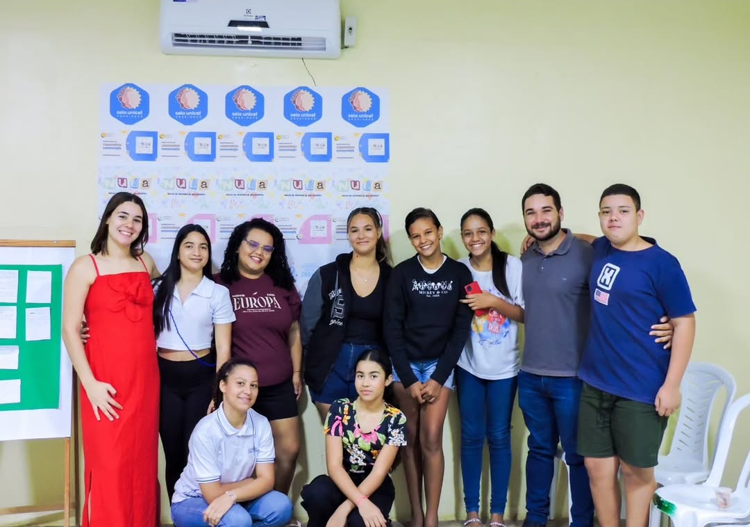 Encontro com os jovens que fazem parte do NUCA!